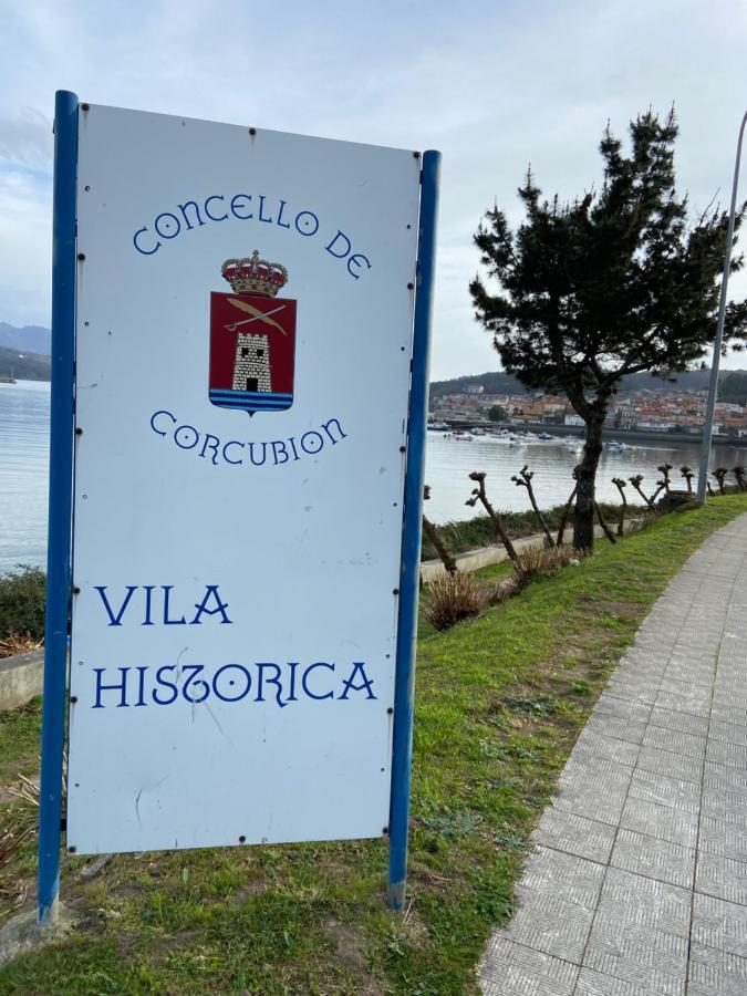Apartamento Corcubion Playa De Quenxe Экстерьер фото