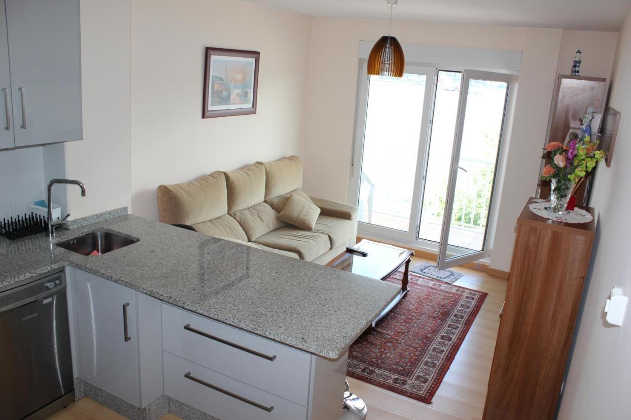 Apartamento Corcubion Playa De Quenxe Экстерьер фото